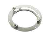 Hoglights HOG-HD7MB-CHR 7" Headlamp Insert Adaptor Bracket Chrome for all 2013 earlier FLH & all FreightTrain Nacelle