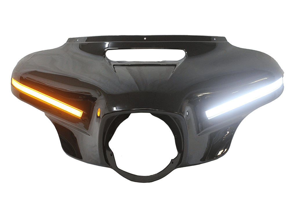 Hoglights HOG-SGDRLF14 2023 CVO Street Glide Style LED Fairing Black for Touring 14-Up