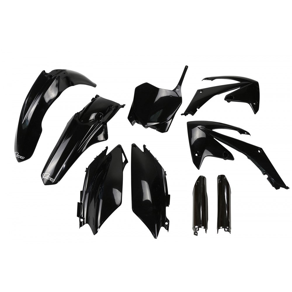 UFO Plastics Kit Black for Honda CRF 250 11-13/CFR 450R 11-12