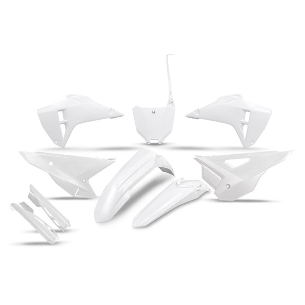 UFO Restyle Full Plastics Kit White for Honda CRF 250 R/CRF 250 RX Enduro/CRF 300 RX Enduro 22-24/CRF 450 R/CRF 450 RX Enduro 21-24