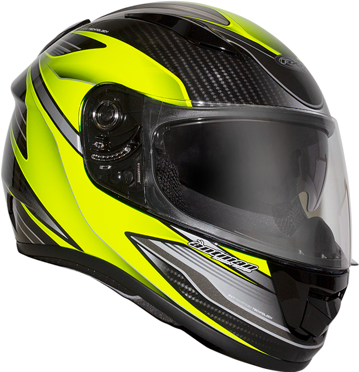 RXT A736 Evo Axis Fluro Yellow Helmet