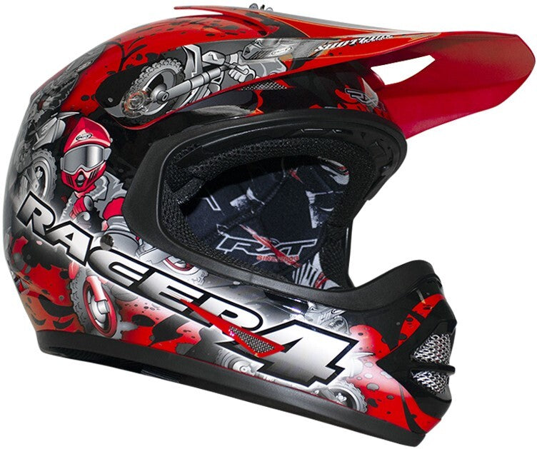 RXT Racer 4 Red Kids Helmet