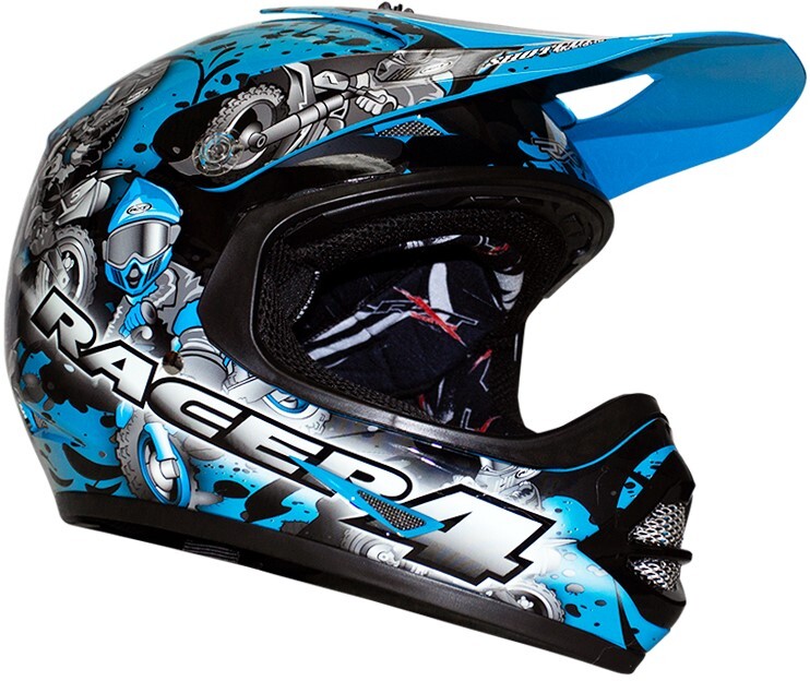 RXT Racer 4 Blue Kids Helmet