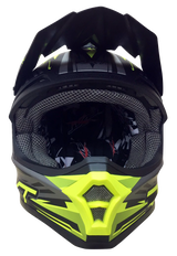 RXT A730 Zenith 3 Matte Black/Fluro Yellow Helmet