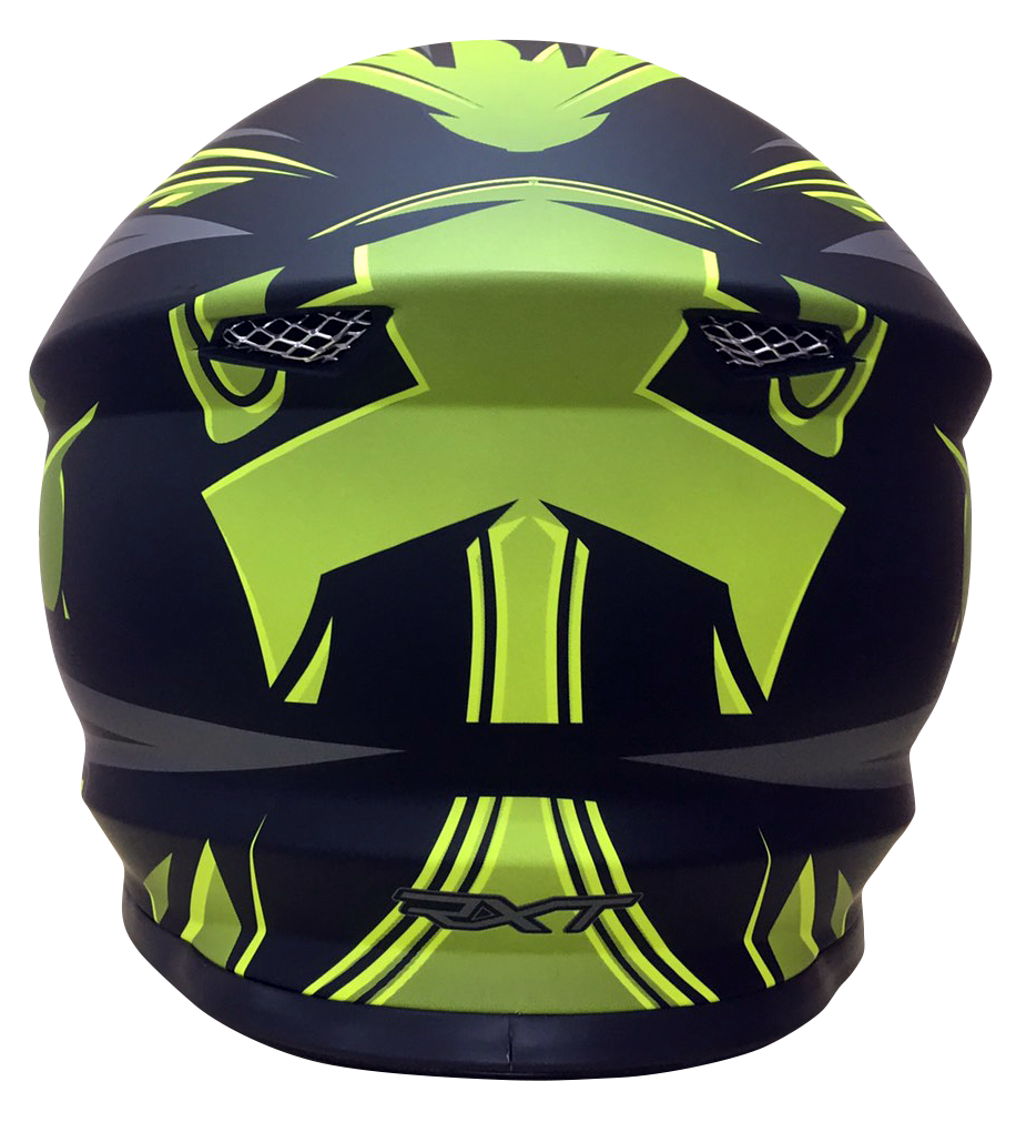 RXT A730 Zenith 3 Matte Black/Fluro Yellow Helmet