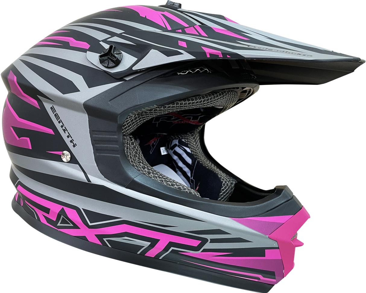 RXT A730 Zenith 3 Matte Black/Magenta Helmet