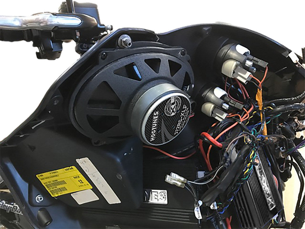 Hogtunes HT-225-RG57-KIT-XL Hogtunes XL 225 Watt Amp x 2 Speaker Kit for Road Glide 98-13