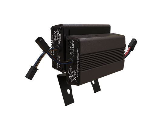 Hogtunes HT-BIG-PIG-RG Wild Boar 600 Watt Amp x 4 Speaker Kit & Saddlebag Lids for Road Glide 15-23 Models