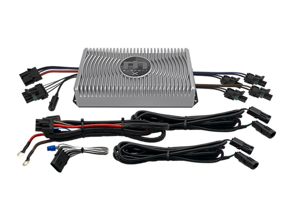 Hogtunes HT-ELEMENT-X-AMP 150 Watt 2 Channel Element x UTV Amplifier for Road King 14-Up & UTV