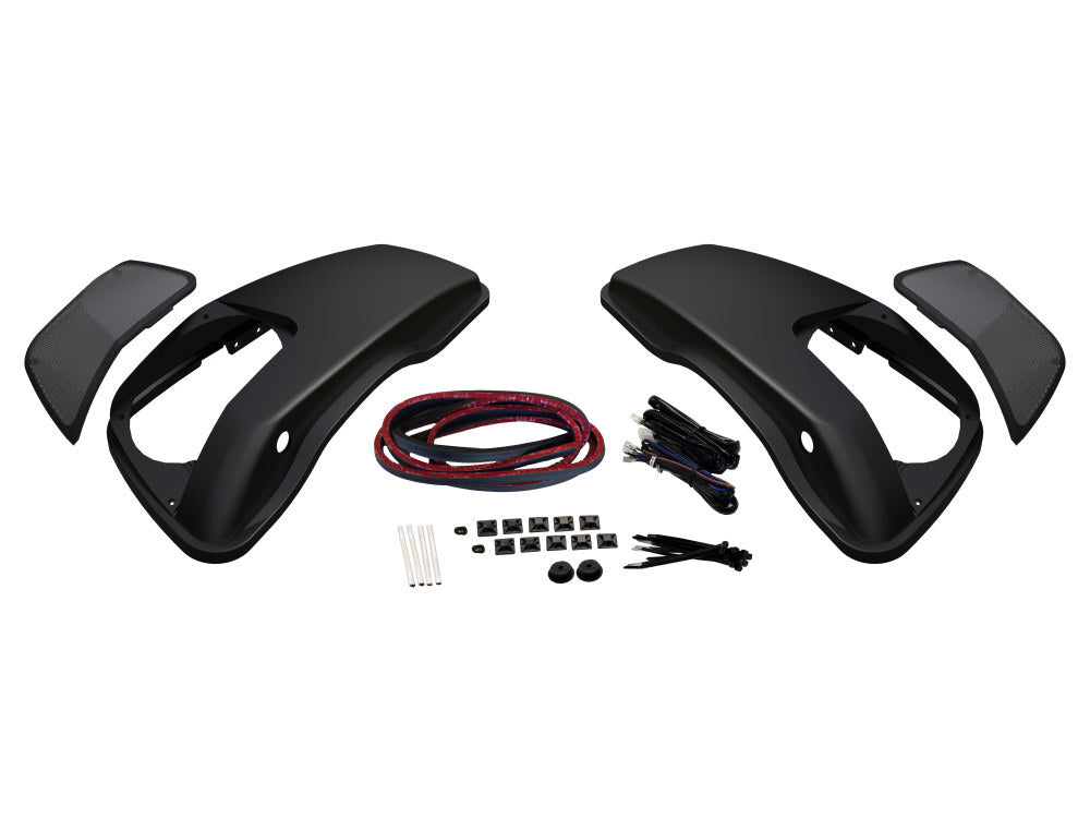 Hogtunes HT-HT-LID-RM Saddlebag Lids for 6x9" for Touring 14-23