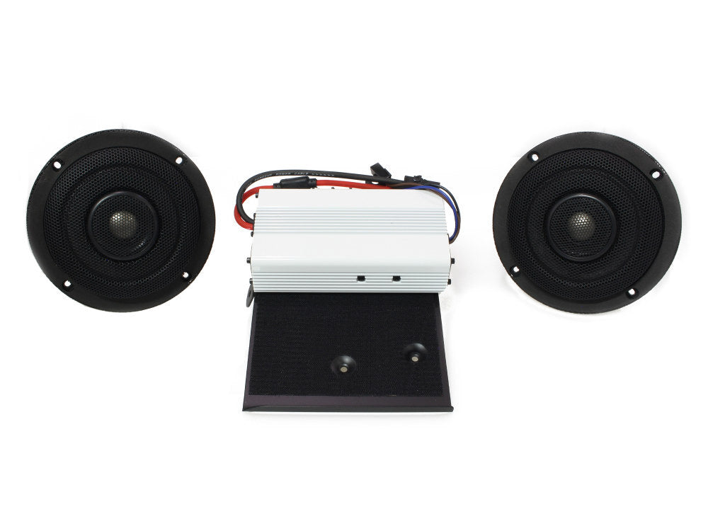 Hogtunes HT-WBASG-KIT.2R Wild Boar/400 Watt Amp x 2 Speaker Kit for Ultra/Street Glide 14-23 Models