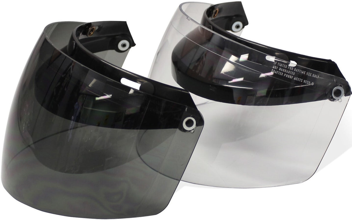 RXT Ratchet Flip-Up Clear Visor for Challenger A611 Helmets