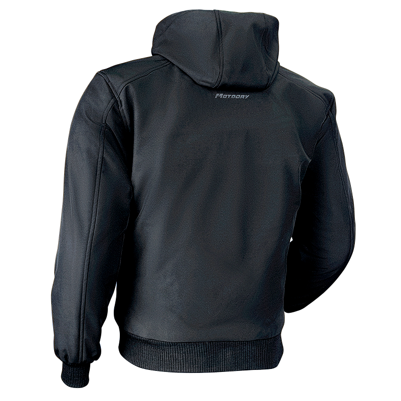 MotoDry Hoodie Black Textile Hoodie Jacket