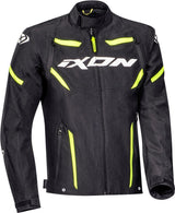 Ixon Striker Black/White/Yellow Textile Jacket