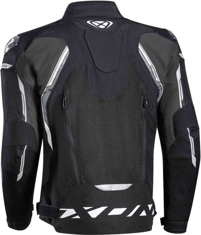 Ixon Blaster Black/White Textile Jacket [2XL] [INTERNAL]