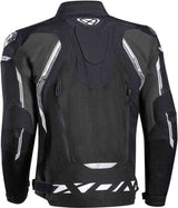 Ixon Blaster Black/White Textile Jacket [2XL] [INTERNAL]