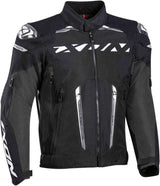 Ixon Blaster Black/White Textile Jacket [2XL] [INTERNAL]