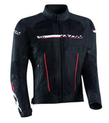 Ixon T-Rex Black/White/Red Textile Jacket