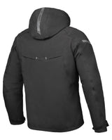 Ixon Burning Black Textile Hoodie Jacket