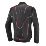 Ixon Demoniak Black/Red Textile Jacket
