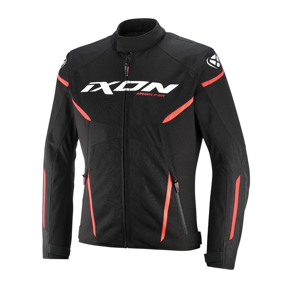 Ixon Striker 2 Air WP Black/White/Red Textile Jacket