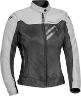 Ixon Orion Lady Black/Grey Textile Womens Jacket