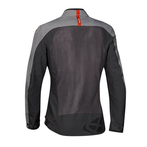 Ixon Orion Lady Anthracite/Grey/Red Textile Womens Jacket