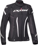 Ixon Striker Lady Black/White Textile Womens Jacket