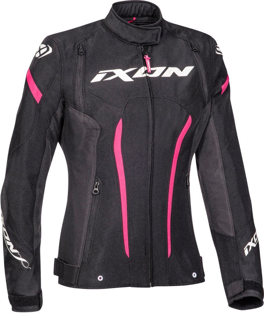 Ixon Striker Lady Black/Anthracite/Fuchsia Textile Womens Jacket