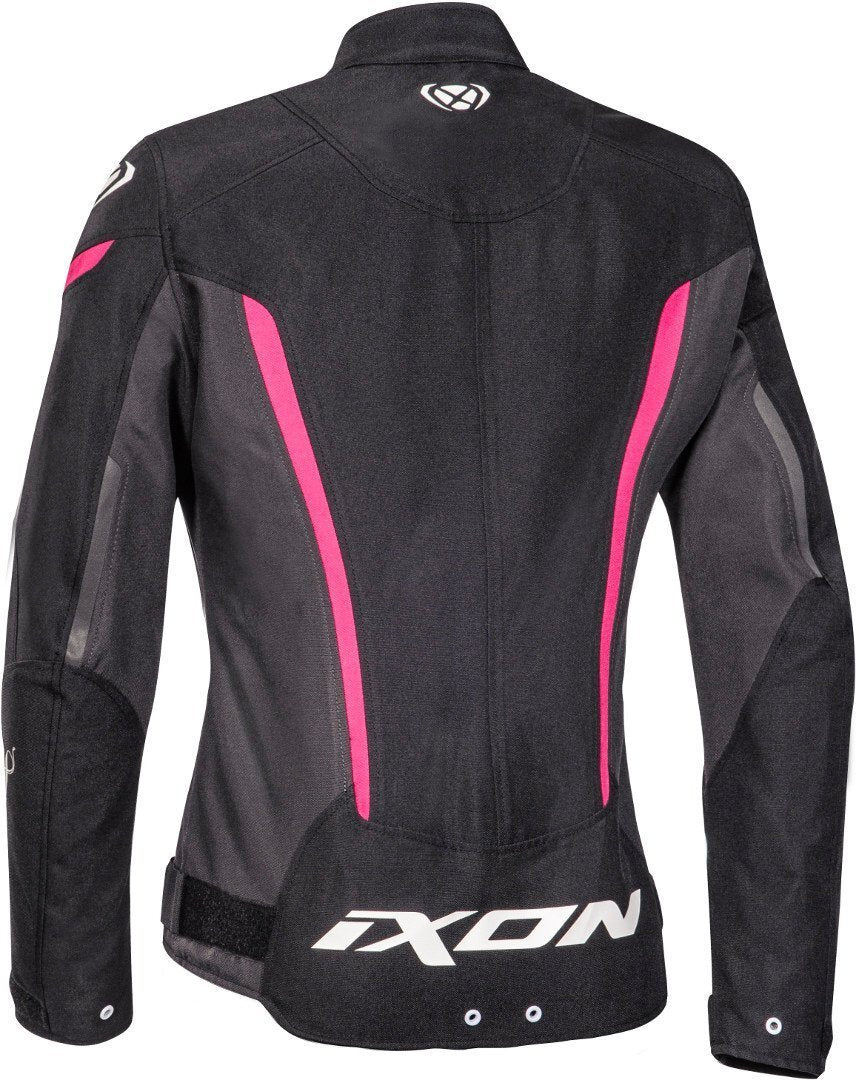 Ixon Striker Lady Black/Anthracite/Fuchsia Textile Womens Jacket