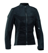 Ixon Fresh Lady Black Textile Womens Jacket