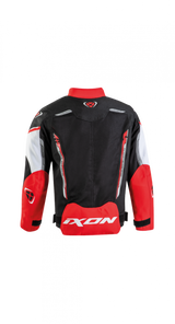 Ixon Striker Air Black/White/Red Kids Textile Jacket