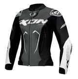 Ixon Vortex 3 Lady Black/Anthracite/White Womens Leather Jacket