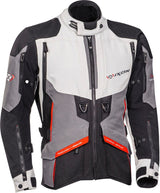 Ixon Ragnar Black/Grey/Red Textile Jacket [MD] [INTERNAL]