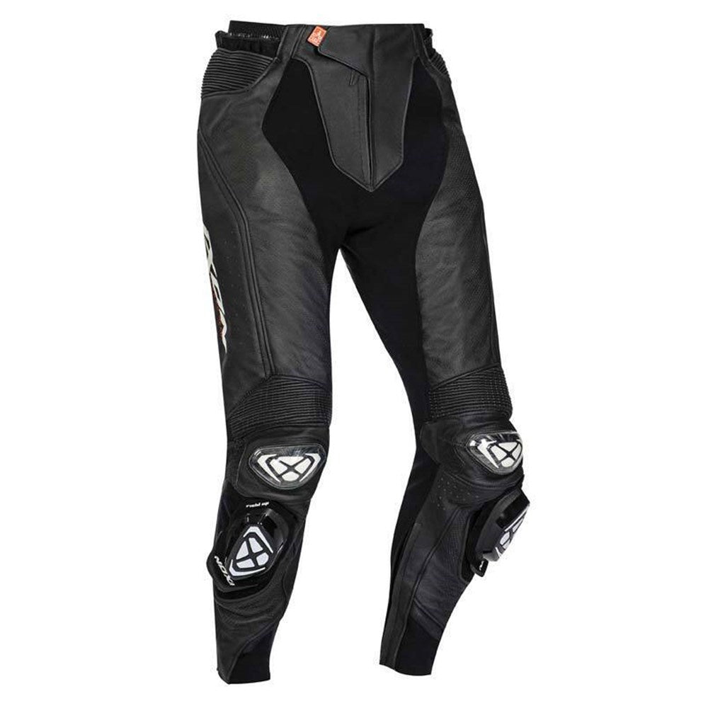 Ixon Vendetta Evo Black/White Leather Pants