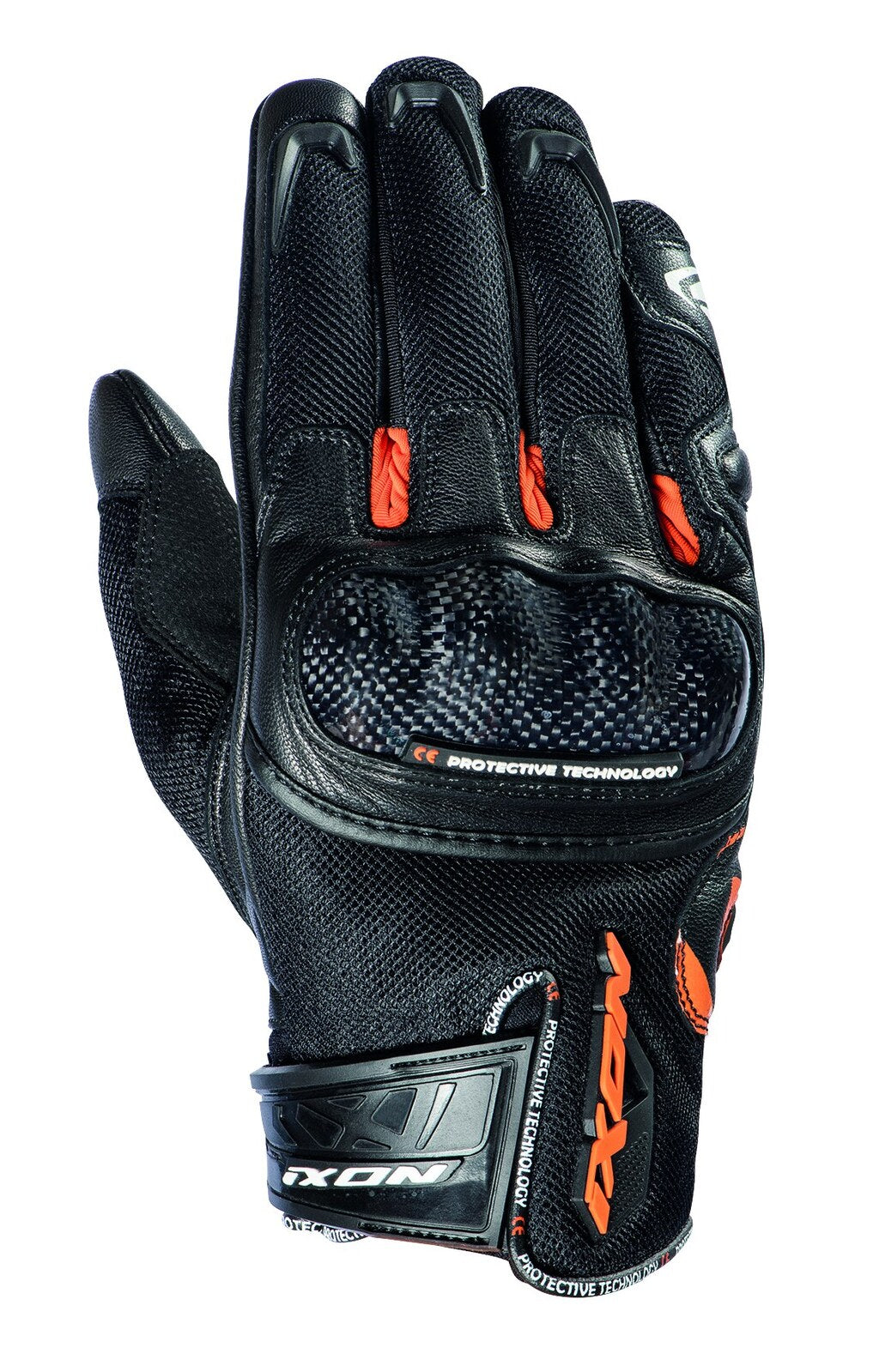 Ixon RS Rise Air Black/Orange Gloves