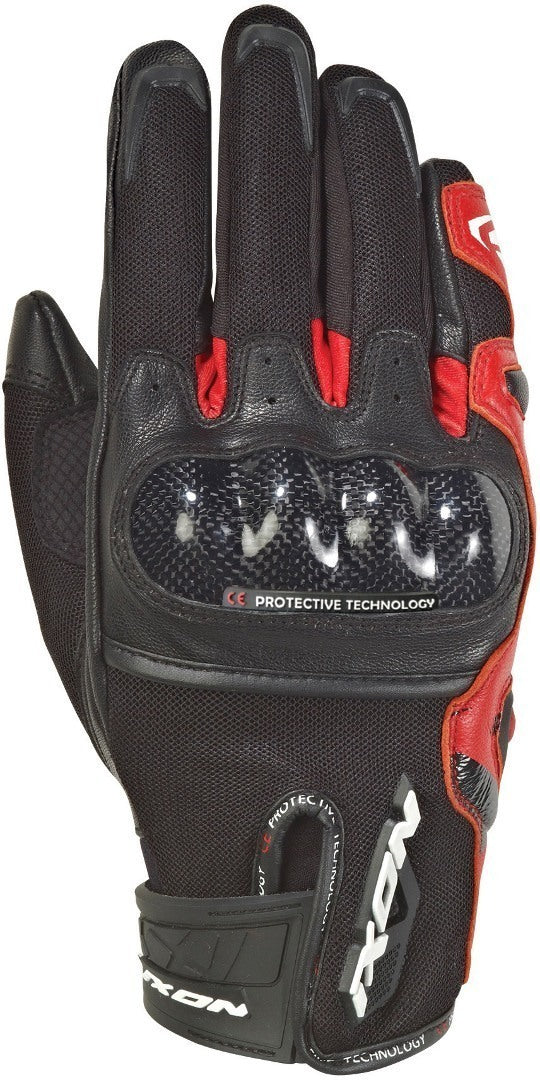 Ixon RS Rise Air Black/Red Gloves