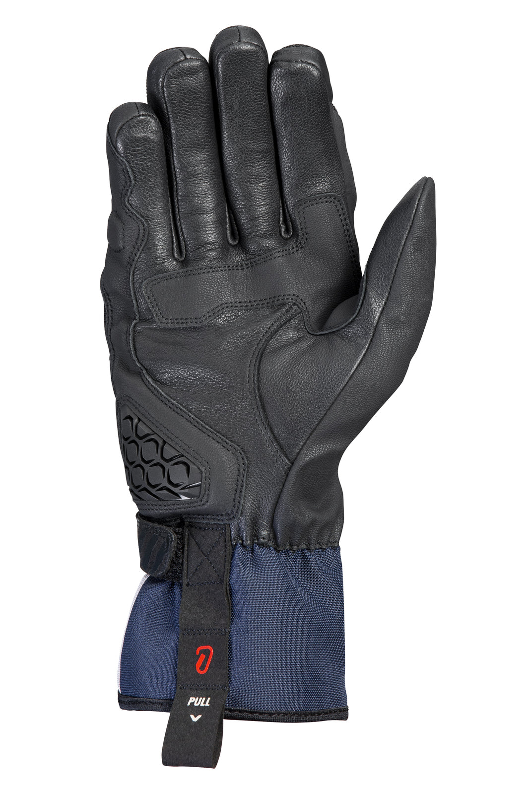 Ixon MS Loki Black/Grey/Blue Gloves - EasyR