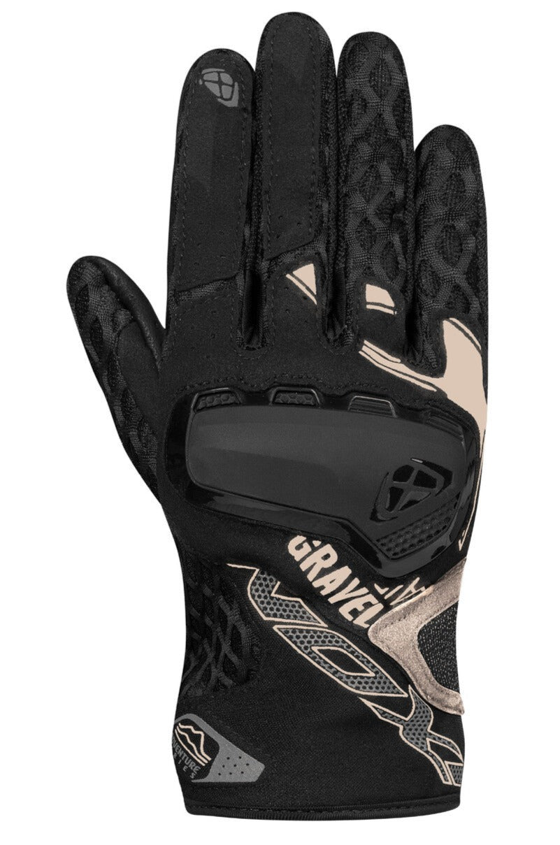 Ixon Gravel Air Black/Sand Gloves