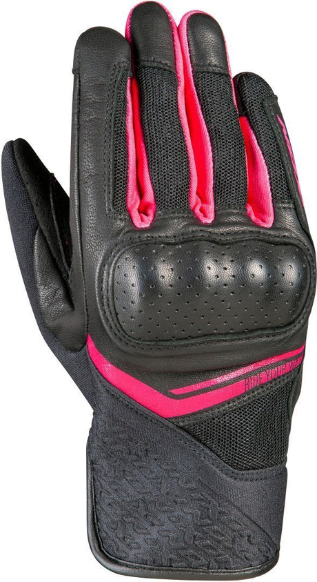 Ixon RS Launch Black/Fuchsia Womens Gloves - EasyR