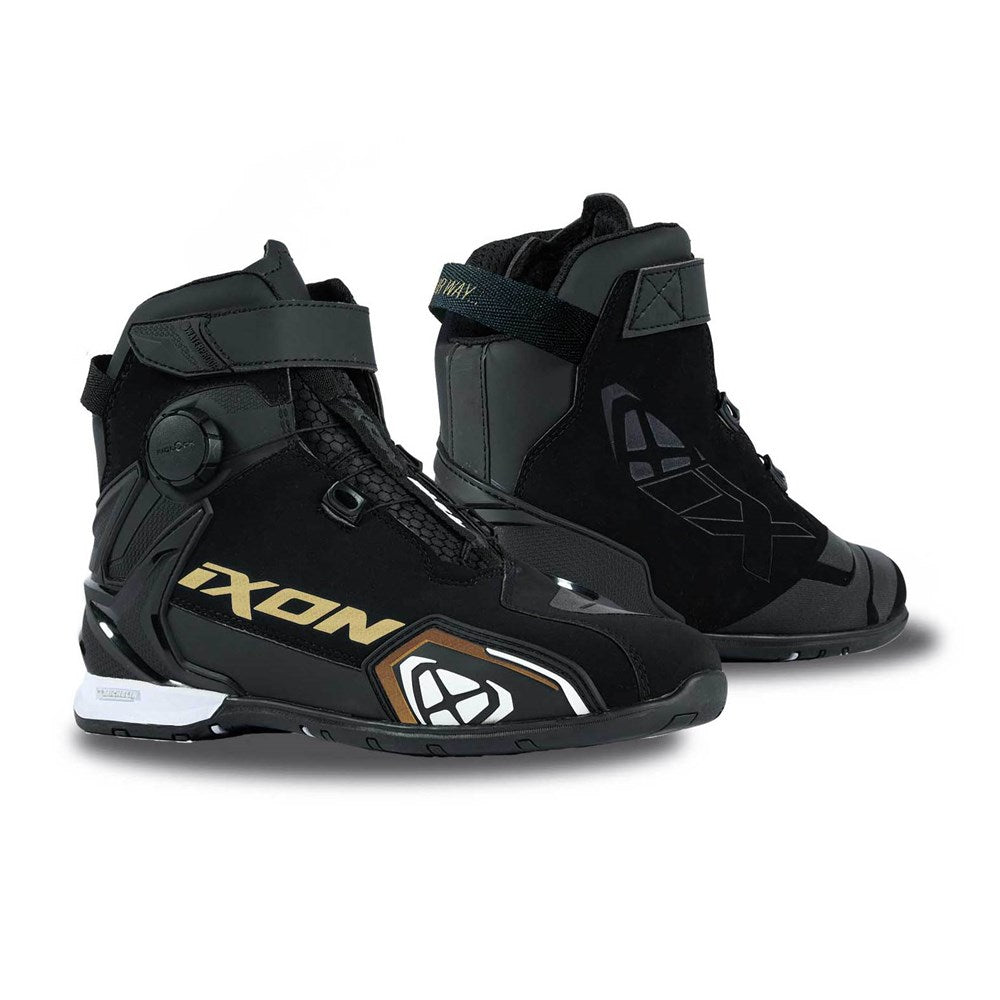 Ixon Bull 2 WP Lady Black/White/Gold Womens Boots