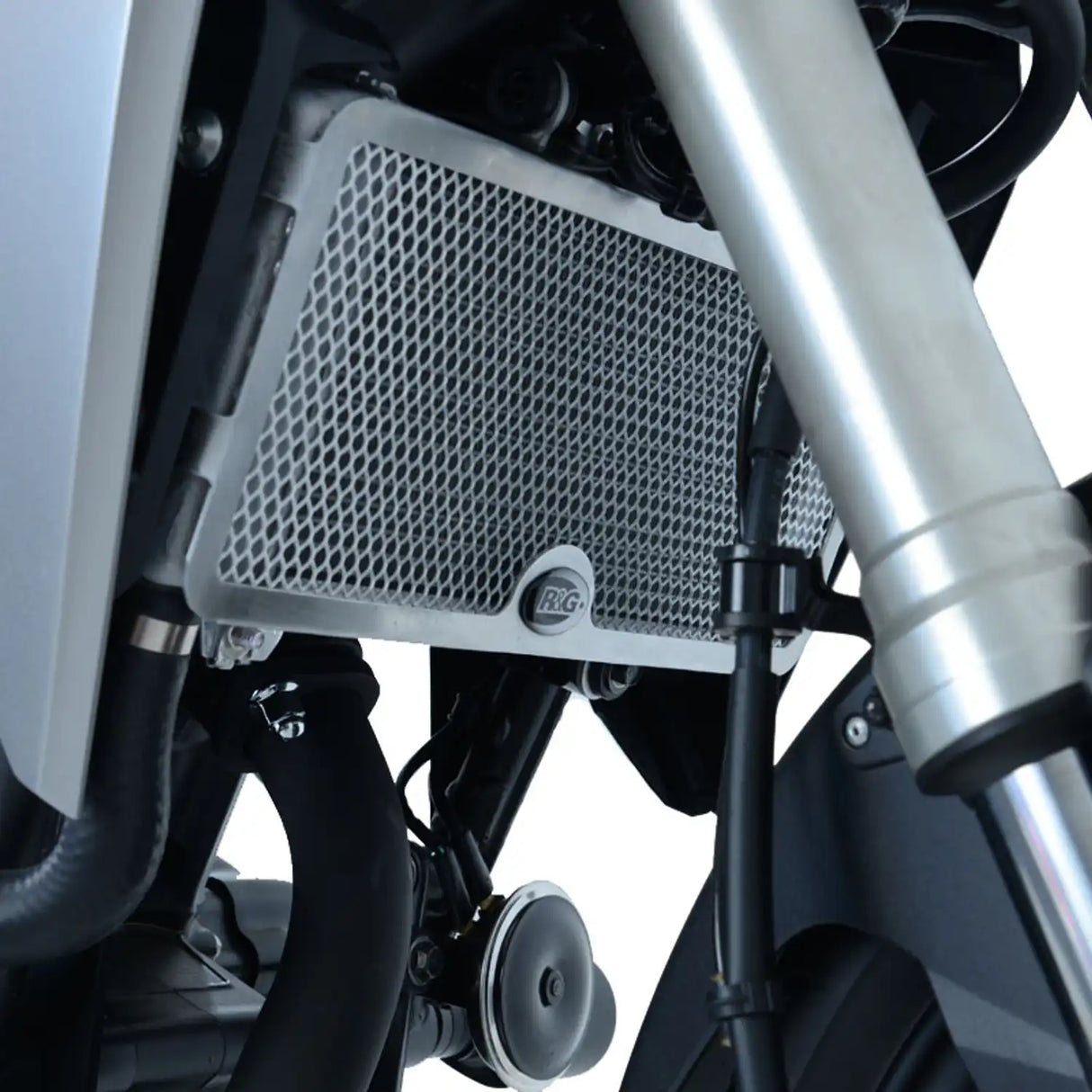 R&G Racing Radiator Guard Titanium for Honda CB300R 18-20