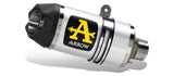 Arrow 71954AK Indy Race Aluminium Slip-On Muffler w/Carbon End Cap for Honda CB750 Hornet 23-Up