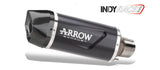 Arrow 71069AKN Indy Race EVO Stainless Steel Full Exhaust System w/Dark Titanium Muffler & Carbon End Cap for Honda CB650R/CBR650R 24-Up
