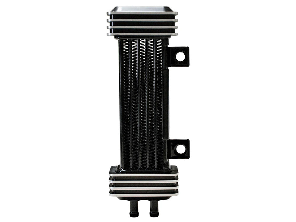 Jagg Oil Coolers JAG-780-1000 6-Row Vertical Deluxe Oil Cooler Kit for Harley-Davidson Sportster 86-21