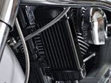 Jagg Oil Coolers JAG-780-2000 10-Row Vertical Wideline Oil Cooler Kit for Harley-Davidson Sportster 86-21