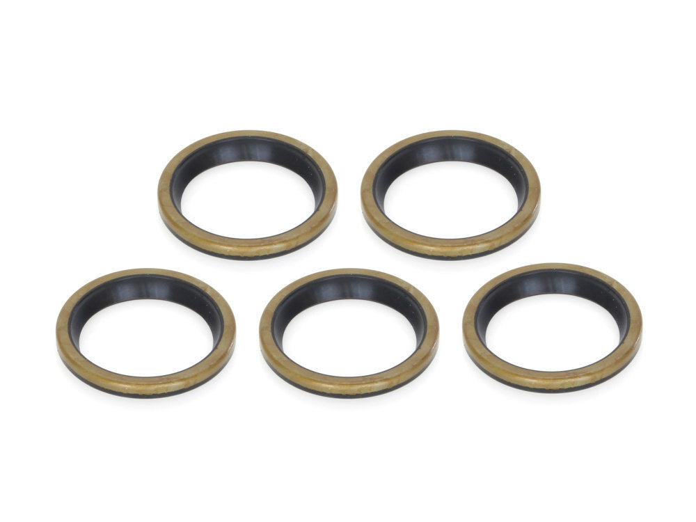 James Genuine Gaskets JGI-12013-A Main Drive Gear End Seal for Big Twin Late 81-86 4 Speed/Big Twin 79-90 5 Speed (5 Pack)