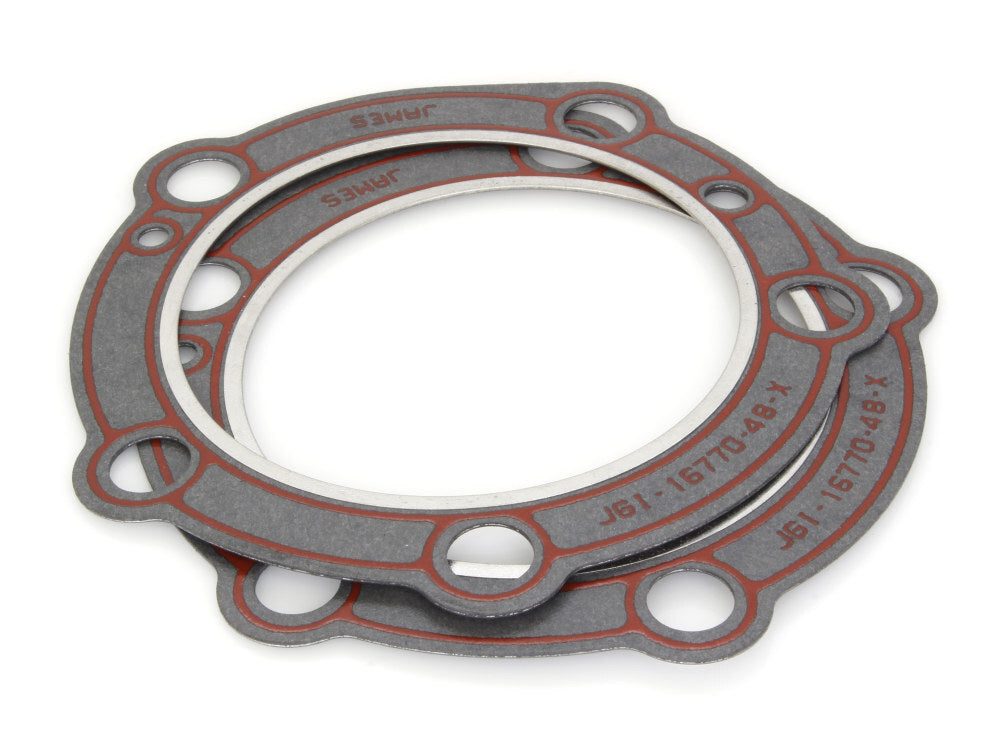 James Genuine Gaskets JGI-16770-48-X Cylinder Head Gasket w/Firering for Big Twin 48-65 w/Panhead Engine