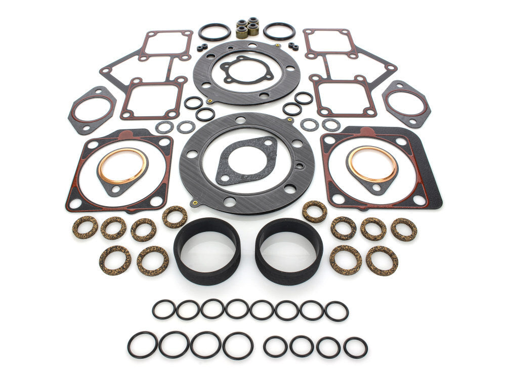 James Genuine Gaskets JGI-17034-66-MLS Top End Gasket Kit for Big Twin 66-84 w/Shovelhead Engine