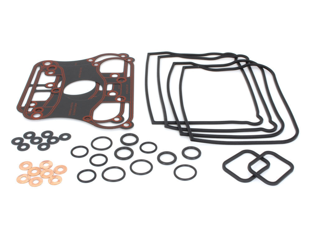 James Genuine Gaskets JGI-17038-90-X Rocker Cover Gasket Kit for Big Twin 84-91 w/Evolution Engine